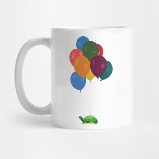 turtle balloons Mug